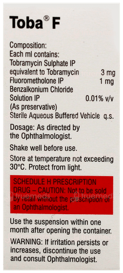 Toba F Eye Drops 5Ml